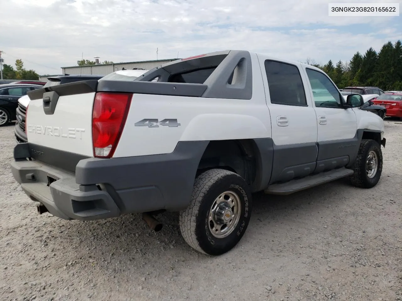 2002 Chevrolet Avalanche K2500 VIN: 3GNGK23G82G165622 Lot: 71918294