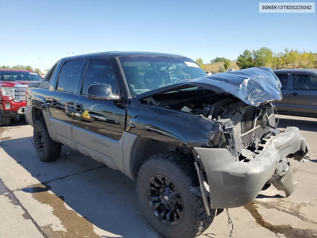 2002 Chevrolet Avalanche K1500 VIN: 3GNEK13T82G225042 Lot: 73184534