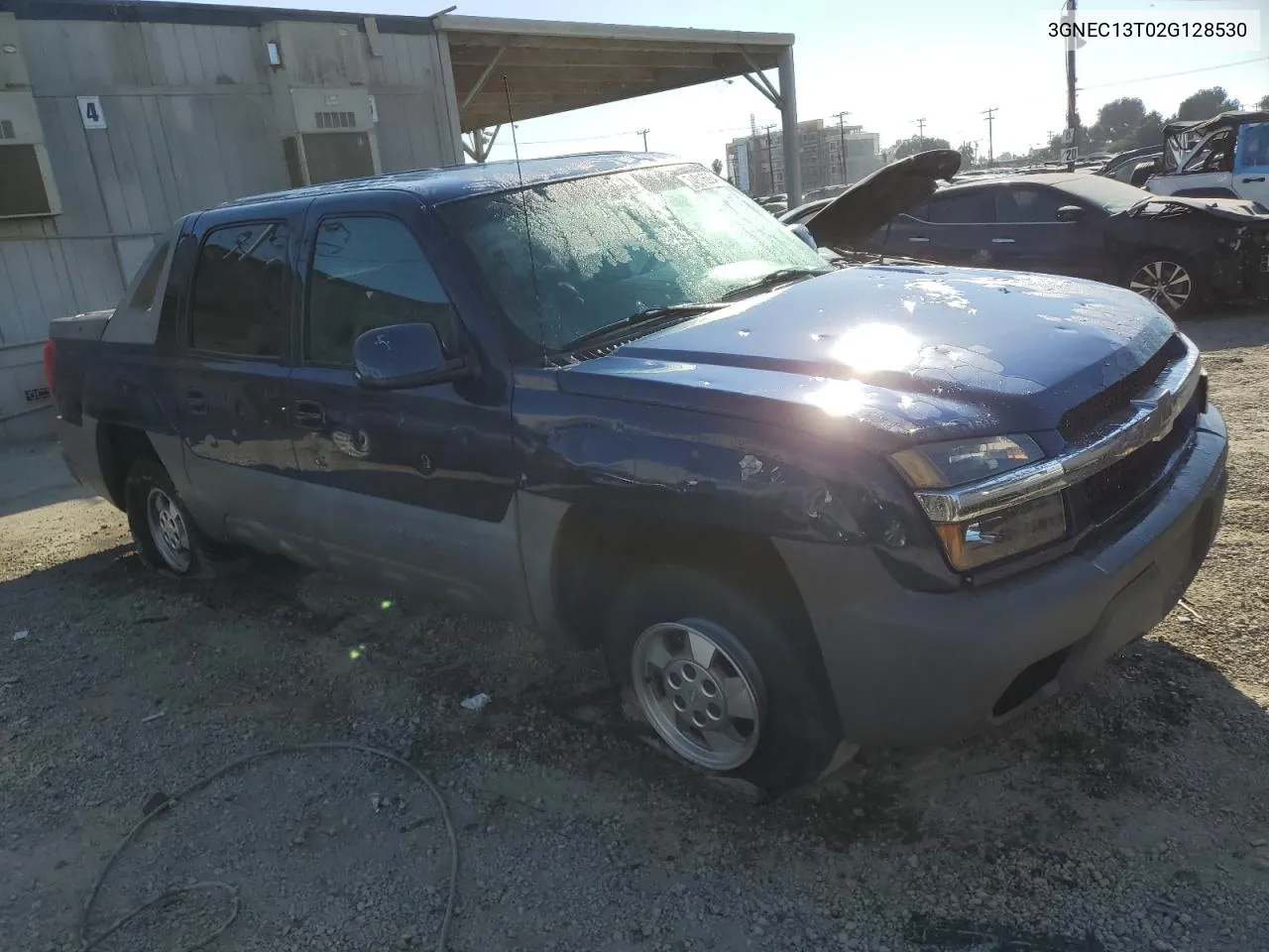 2002 Chevrolet Avalanche C1500 VIN: 3GNEC13T02G128530 Lot: 74016064