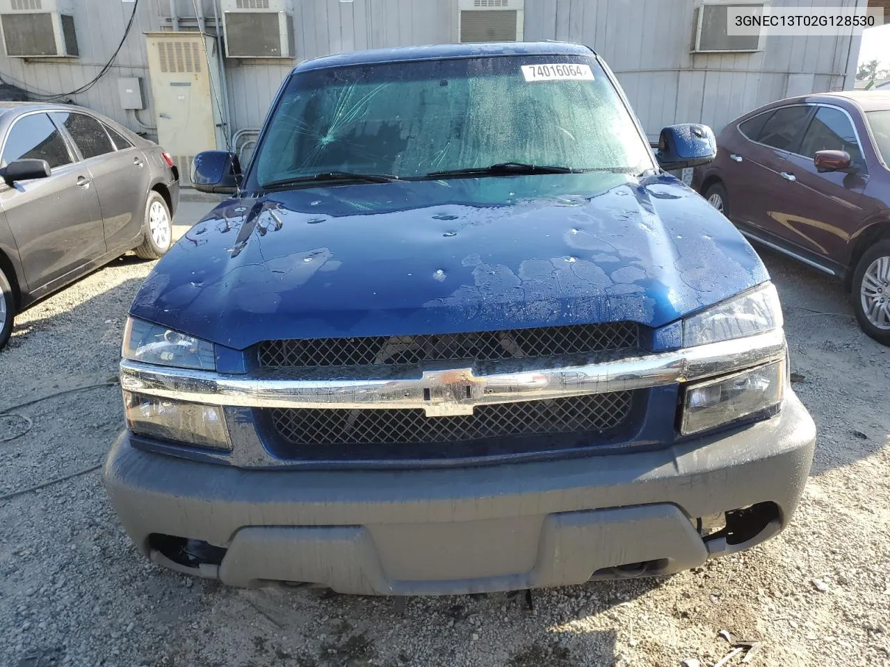 2002 Chevrolet Avalanche C1500 VIN: 3GNEC13T02G128530 Lot: 74016064