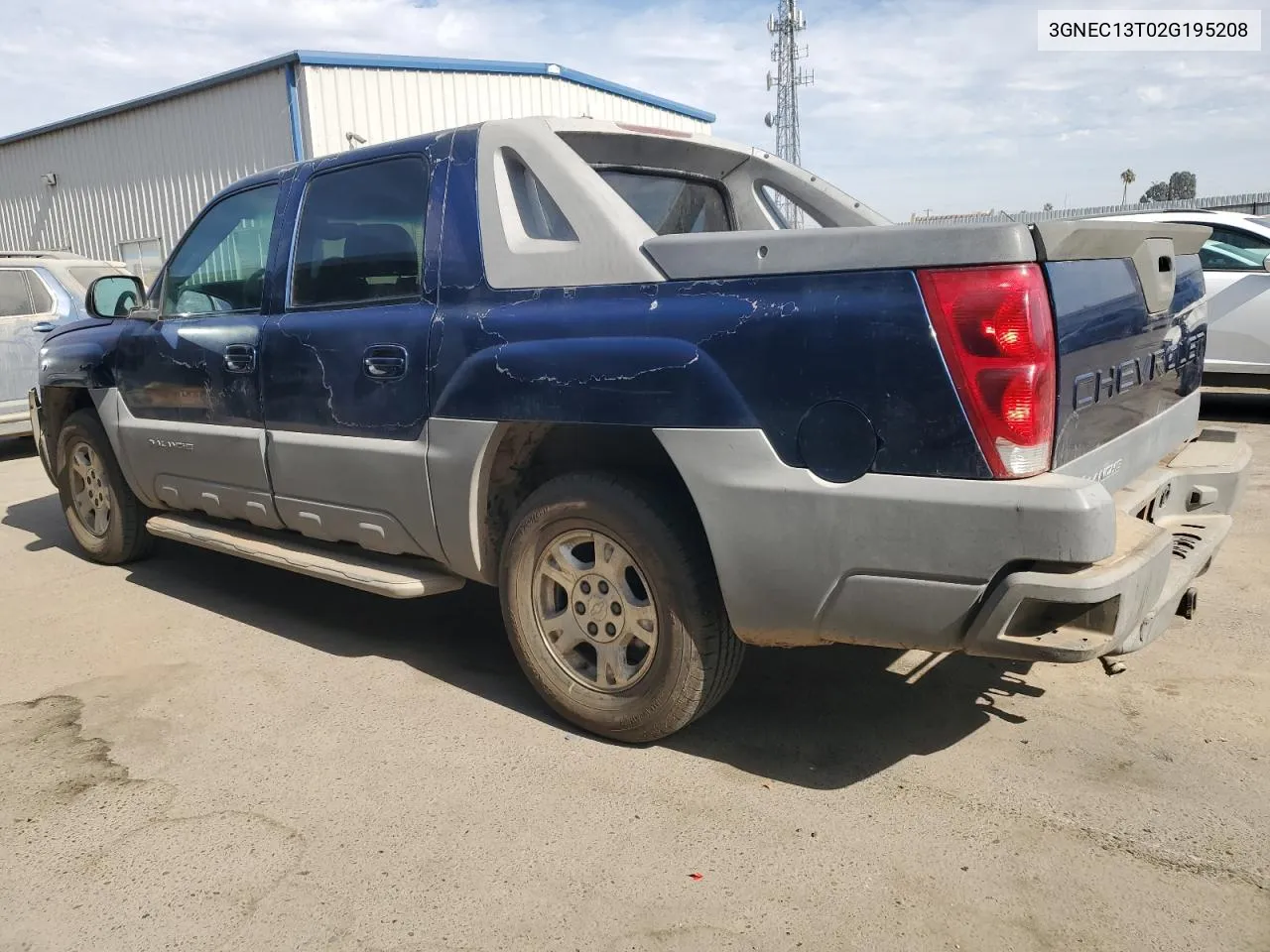 3GNEC13T02G195208 2002 Chevrolet Avalanche C1500