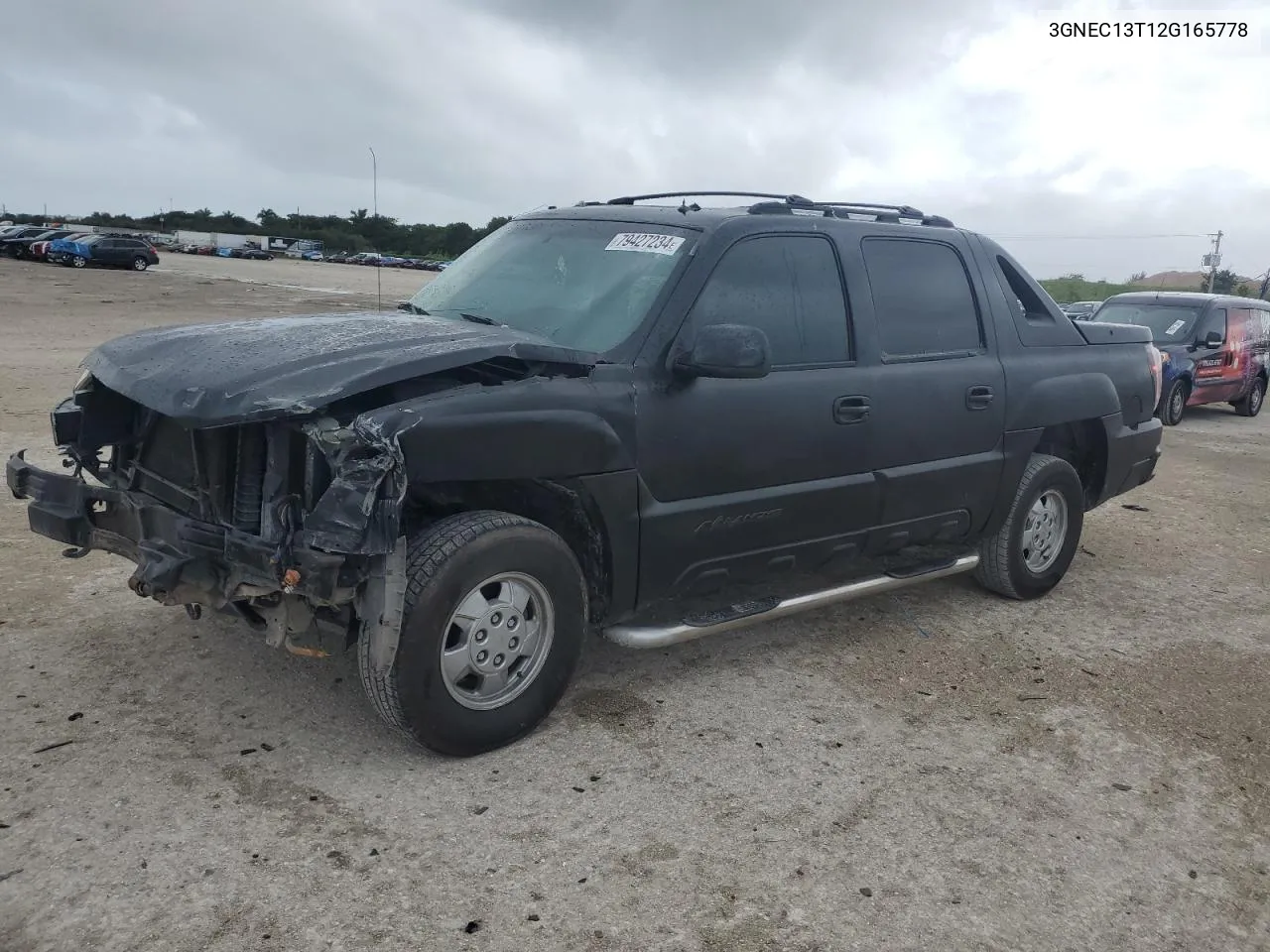 2002 Chevrolet Avalanche C1500 VIN: 3GNEC13T12G165778 Lot: 79427234