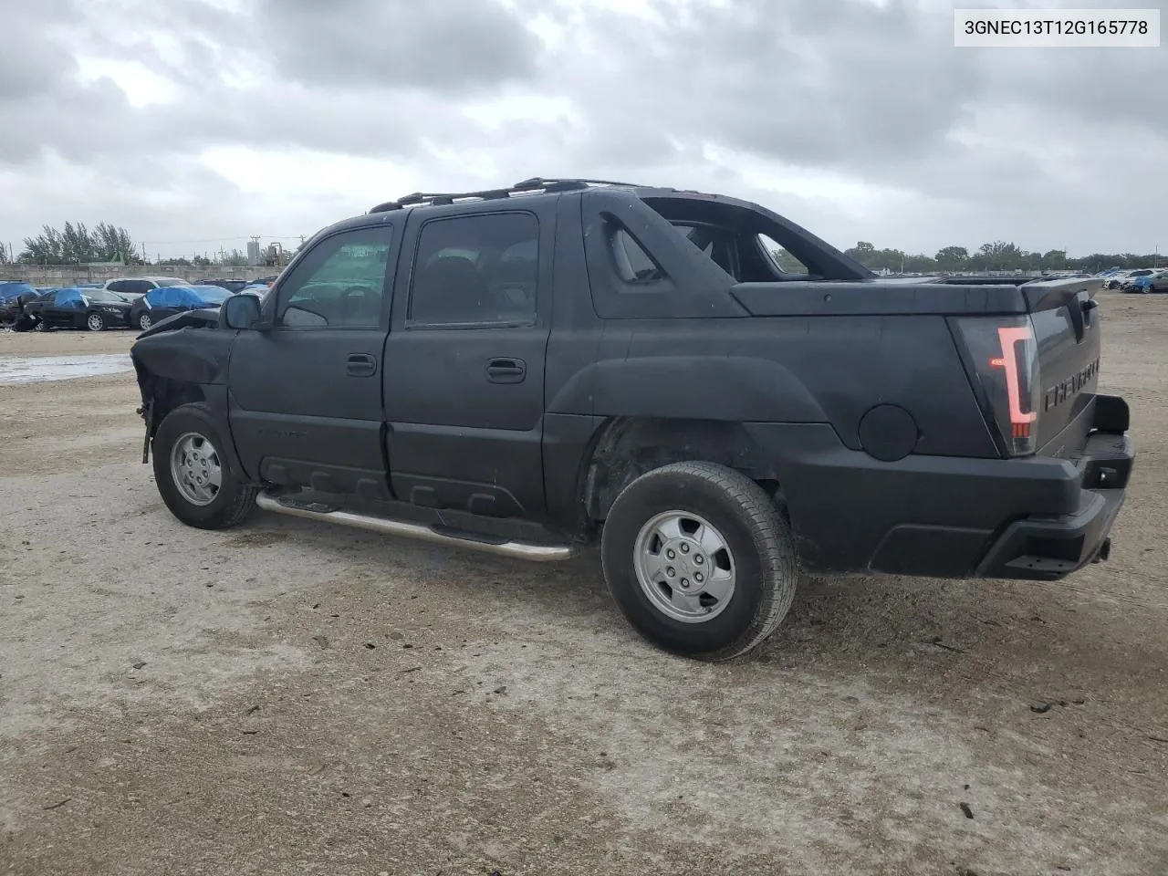 2002 Chevrolet Avalanche C1500 VIN: 3GNEC13T12G165778 Lot: 79427234