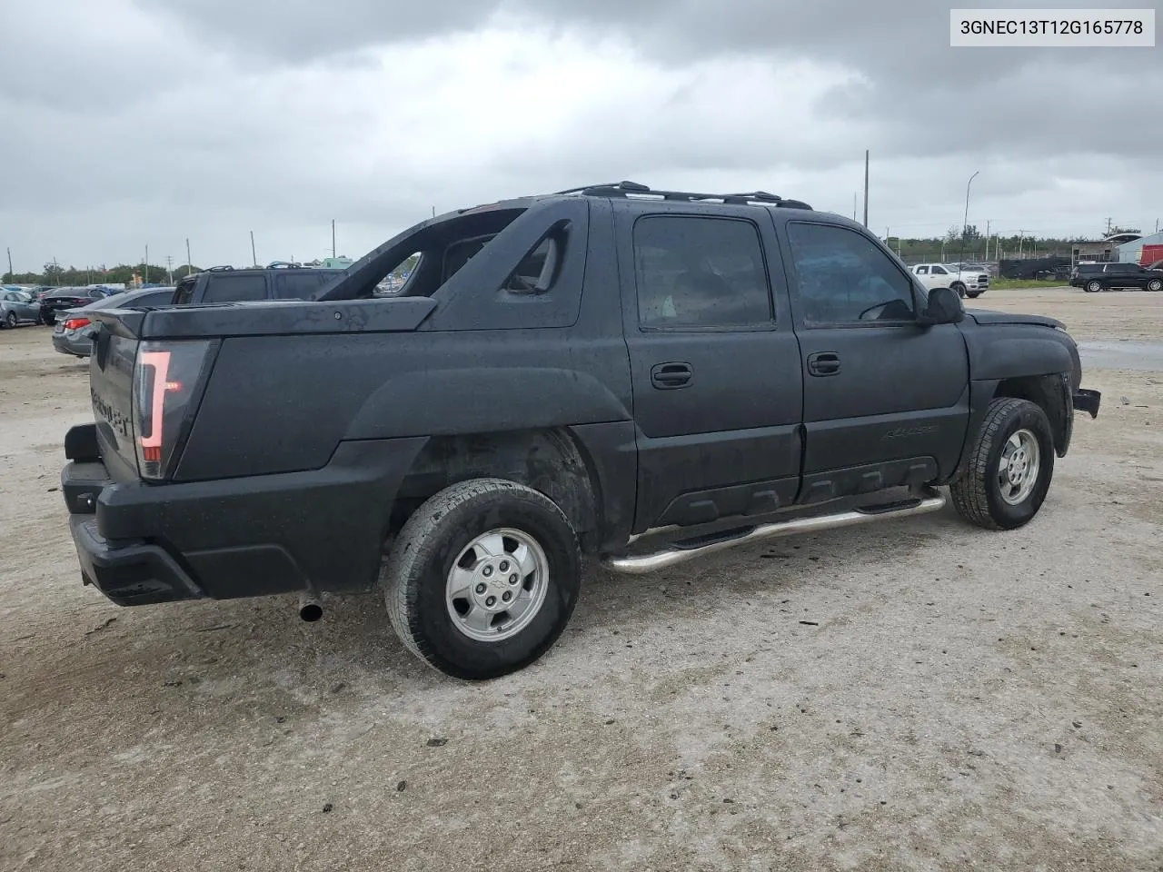 2002 Chevrolet Avalanche C1500 VIN: 3GNEC13T12G165778 Lot: 79427234