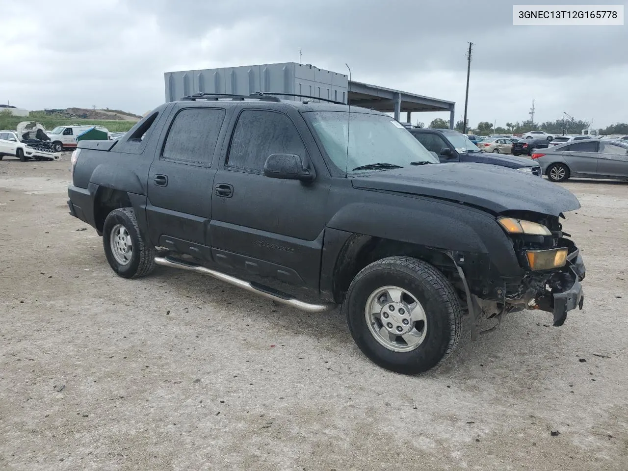 2002 Chevrolet Avalanche C1500 VIN: 3GNEC13T12G165778 Lot: 79427234