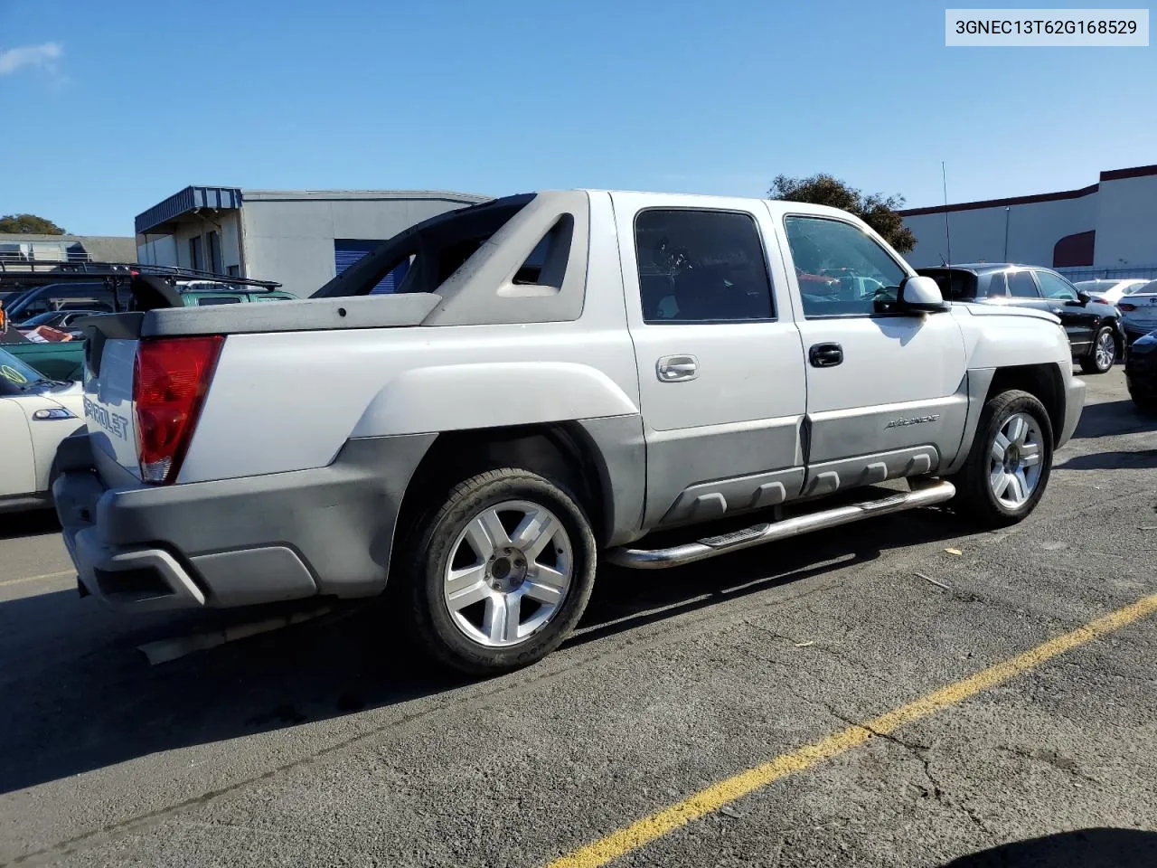 2002 Chevrolet Avalanche C1500 VIN: 3GNEC13T62G168529 Lot: 81345064