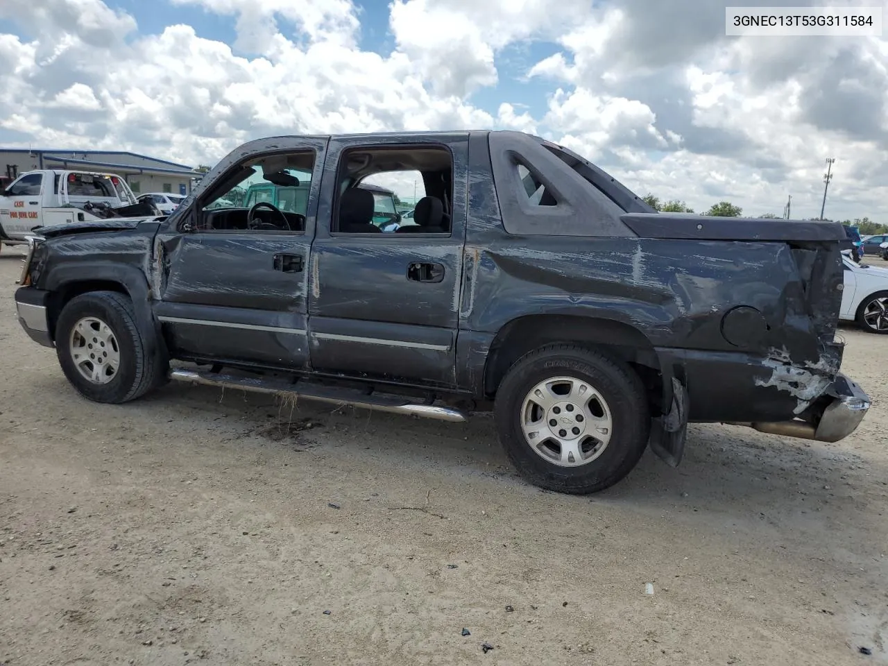 2003 Chevrolet Avalanche C1500 VIN: 3GNEC13T53G311584 Lot: 70875374