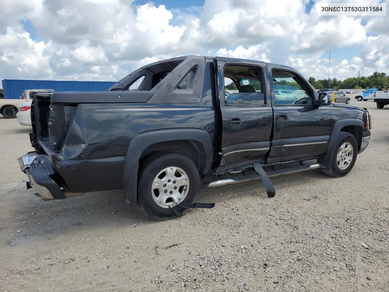 2003 Chevrolet Avalanche C1500 VIN: 3GNEC13T53G311584 Lot: 70875374