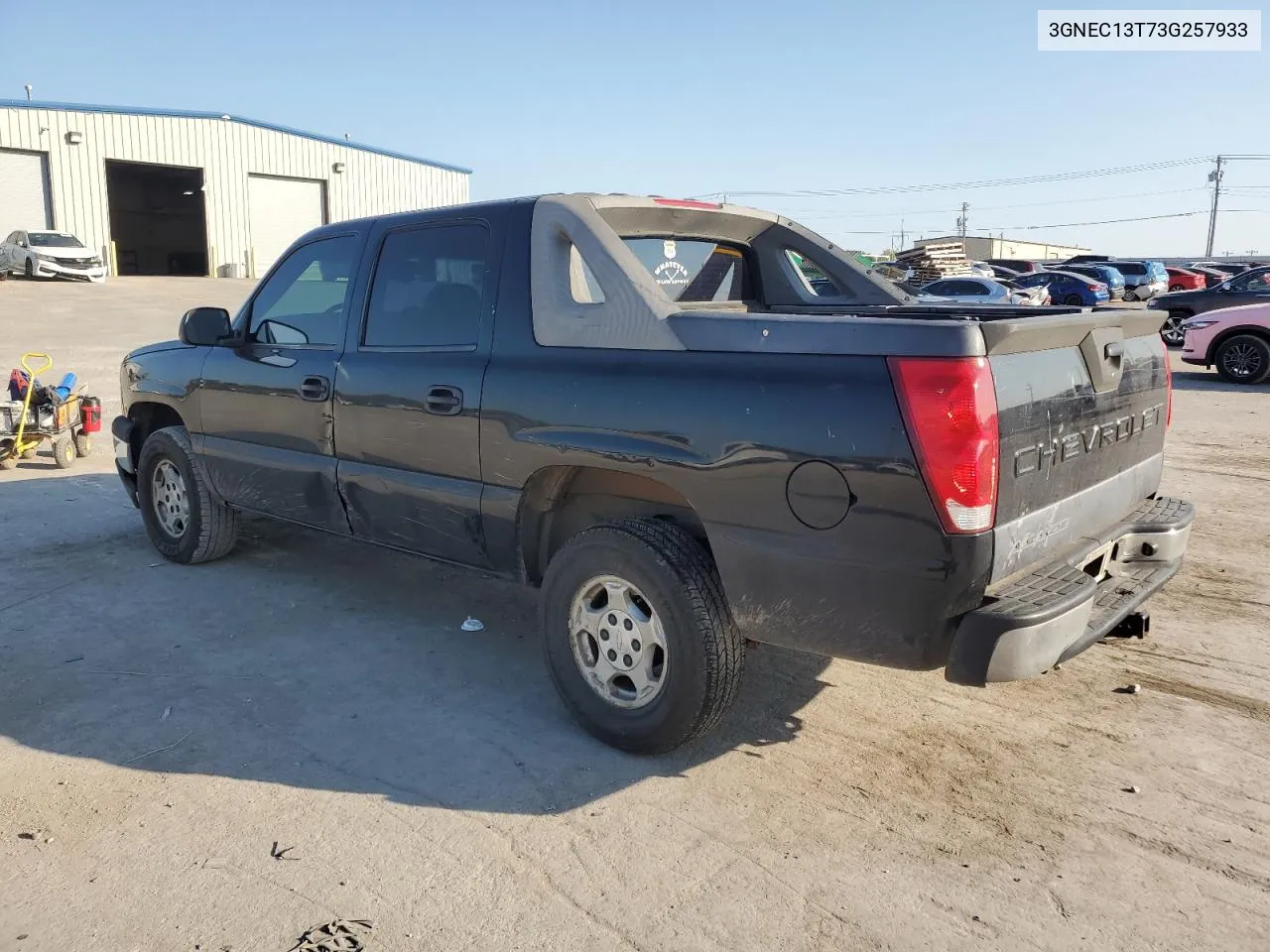 2003 Chevrolet Avalanche C1500 VIN: 3GNEC13T73G257933 Lot: 75076614