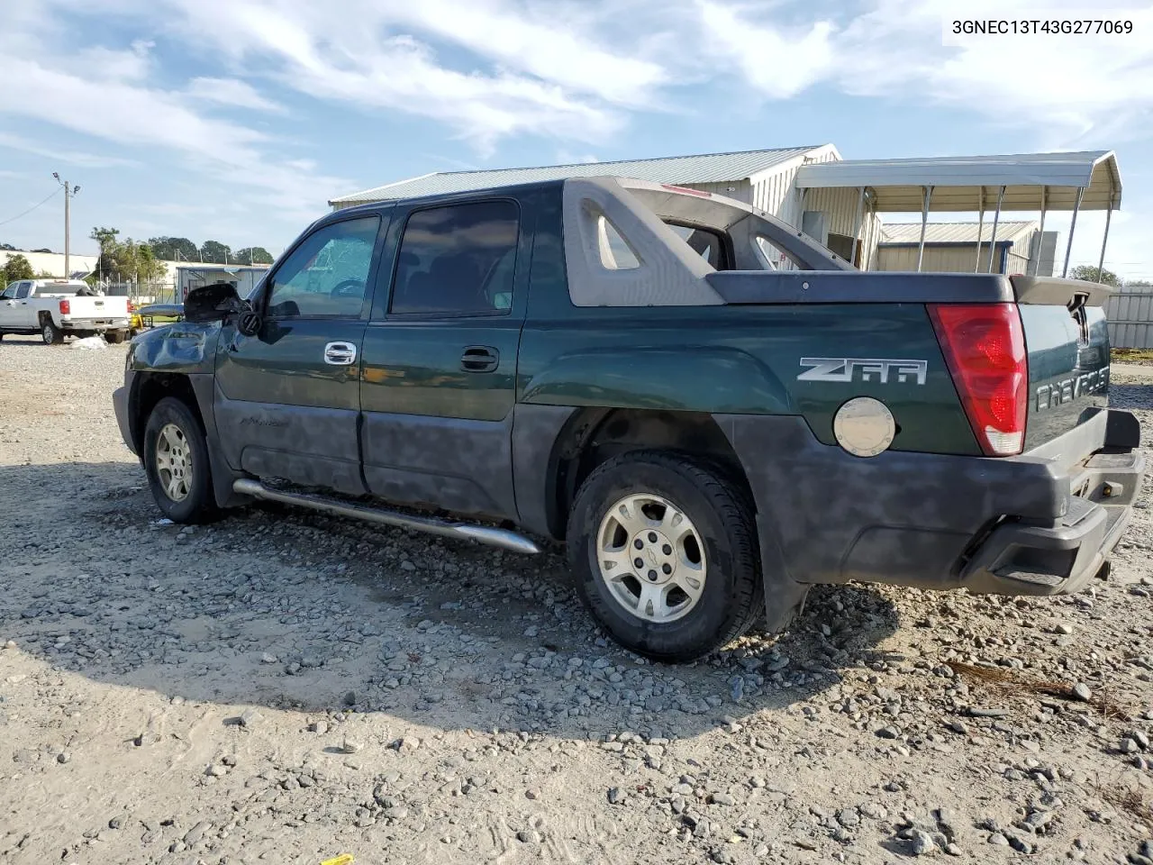 2003 Chevrolet Avalanche C1500 VIN: 3GNEC13T43G277069 Lot: 75266144