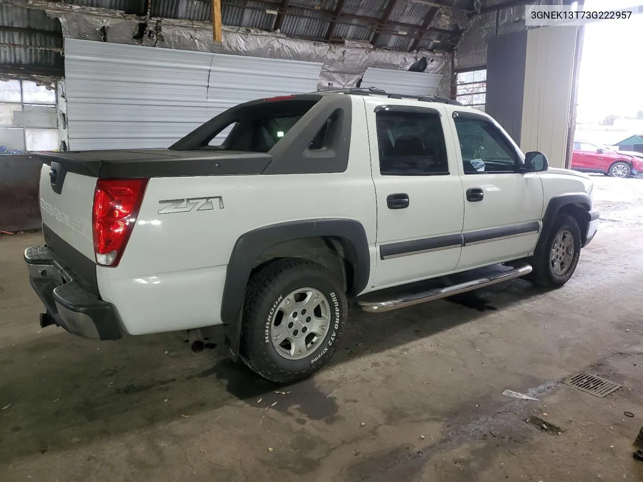 2003 Chevrolet Avalanche K1500 VIN: 3GNEK13T73G222957 Lot: 78816644