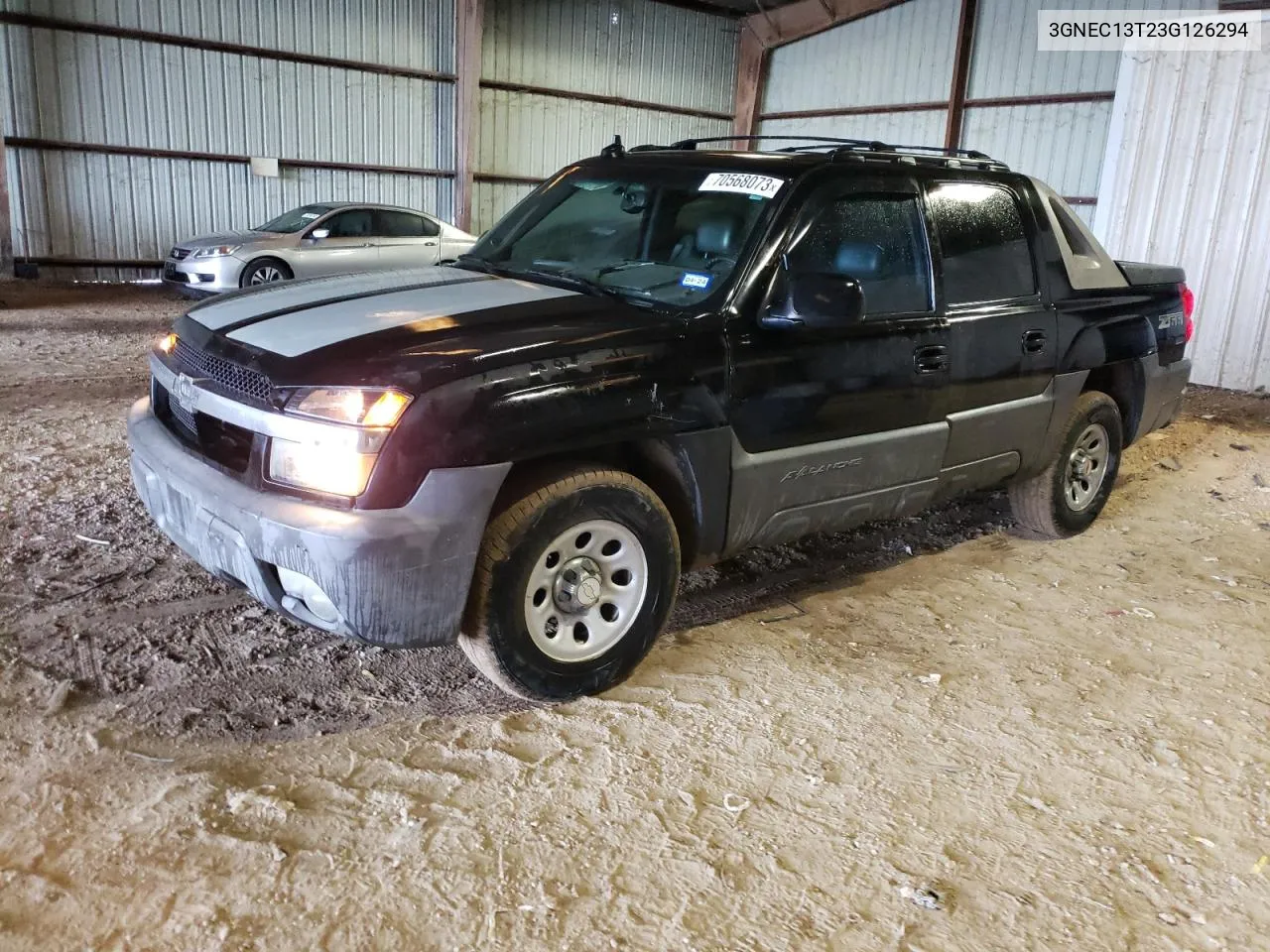 2003 Chevrolet Avalanche C1500 VIN: 3GNEC13T23G126294 Lot: 80562274