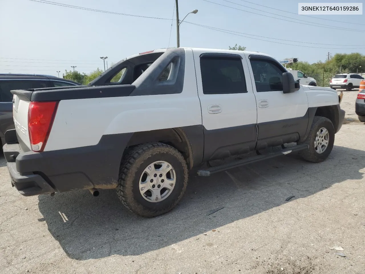 2004 Chevrolet Avalanche K1500 VIN: 3GNEK12T64G159286 Lot: 67934054