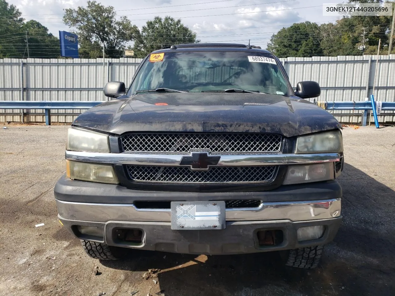 2004 Chevrolet Avalanche K1500 VIN: 3GNEK12T44G205696 Lot: 68937474