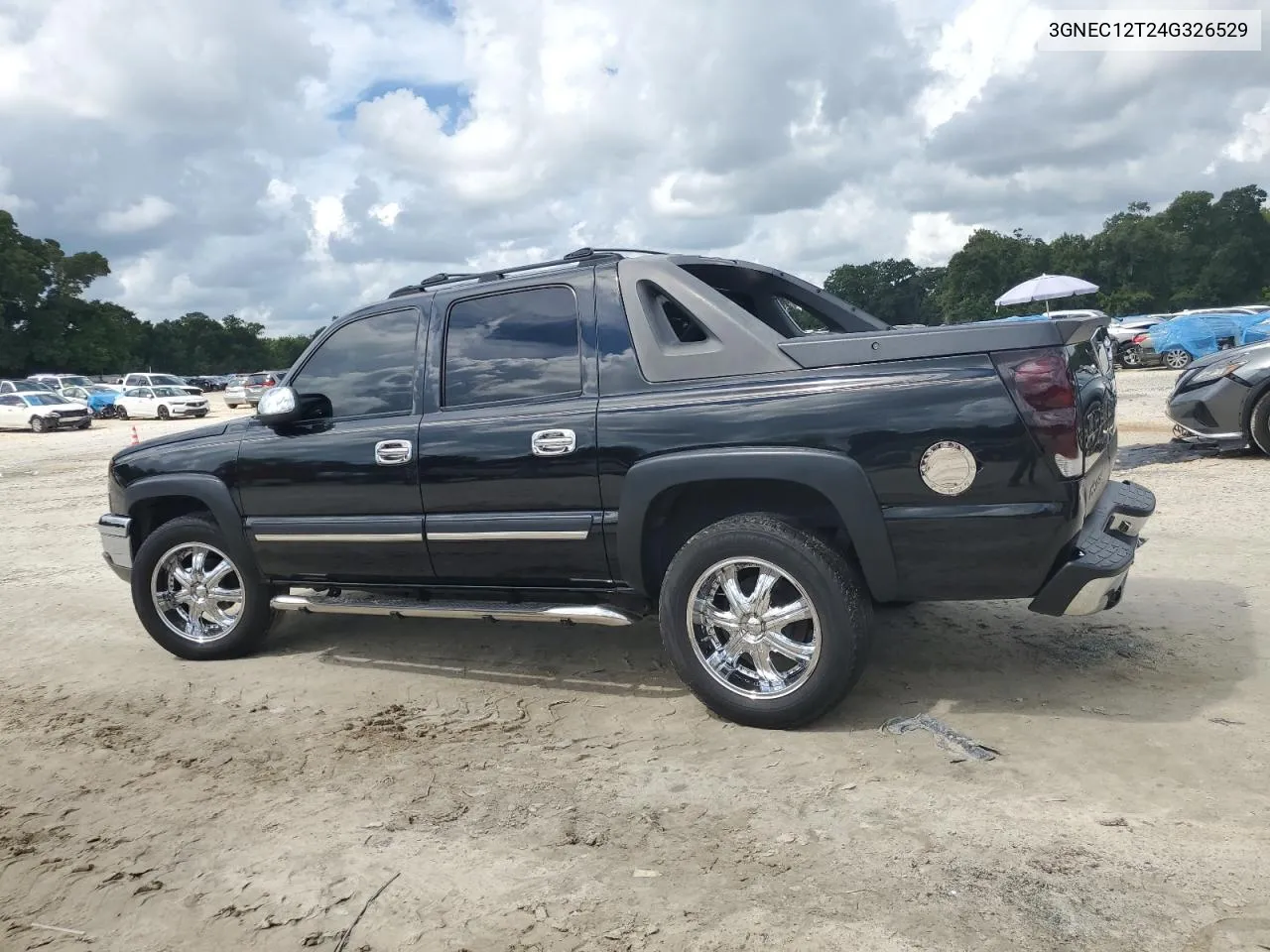 2004 Chevrolet Avalanche C1500 VIN: 3GNEC12T24G326529 Lot: 70245434