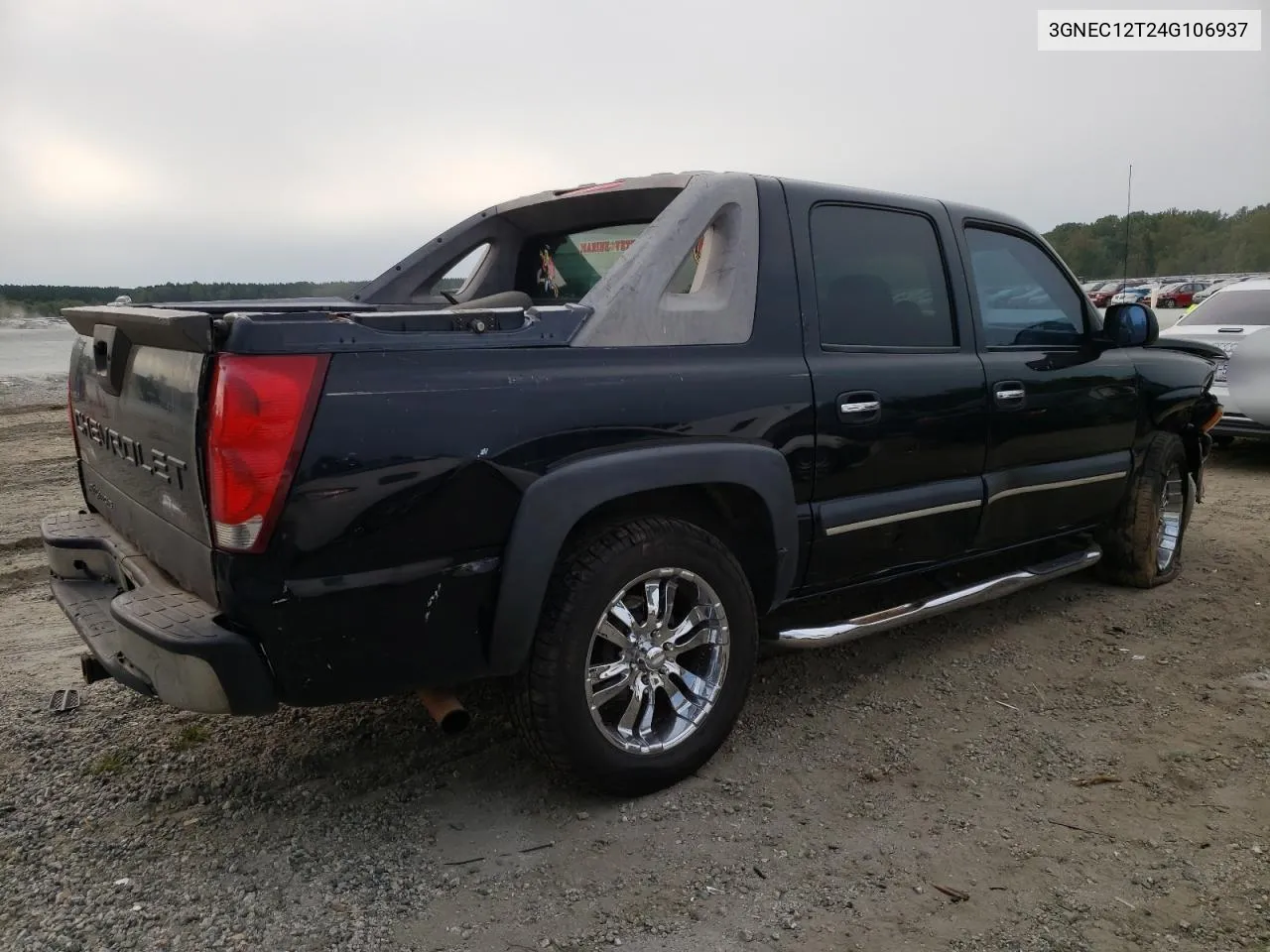 2004 Chevrolet Avalanche C1500 VIN: 3GNEC12T24G106937 Lot: 70676894