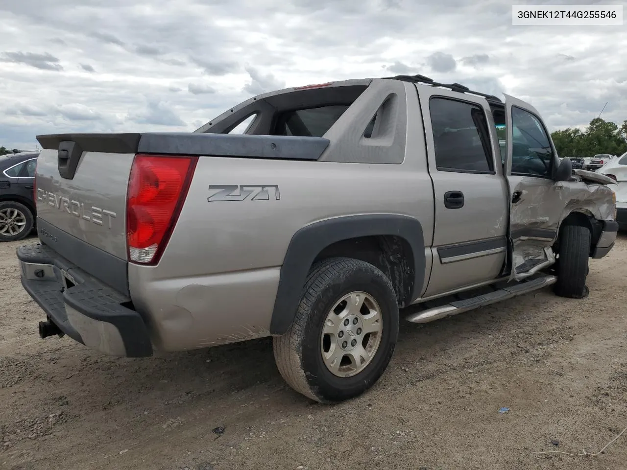 2004 Chevrolet Avalanche K1500 VIN: 3GNEK12T44G255546 Lot: 70969404