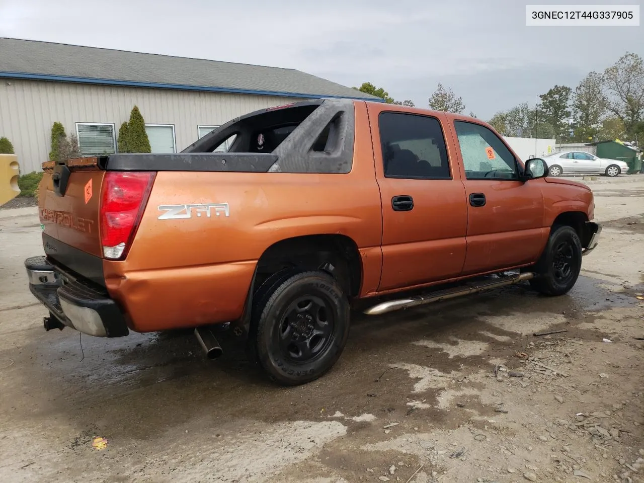 2004 Chevrolet Avalanche C1500 VIN: 3GNEC12T44G337905 Lot: 71874904