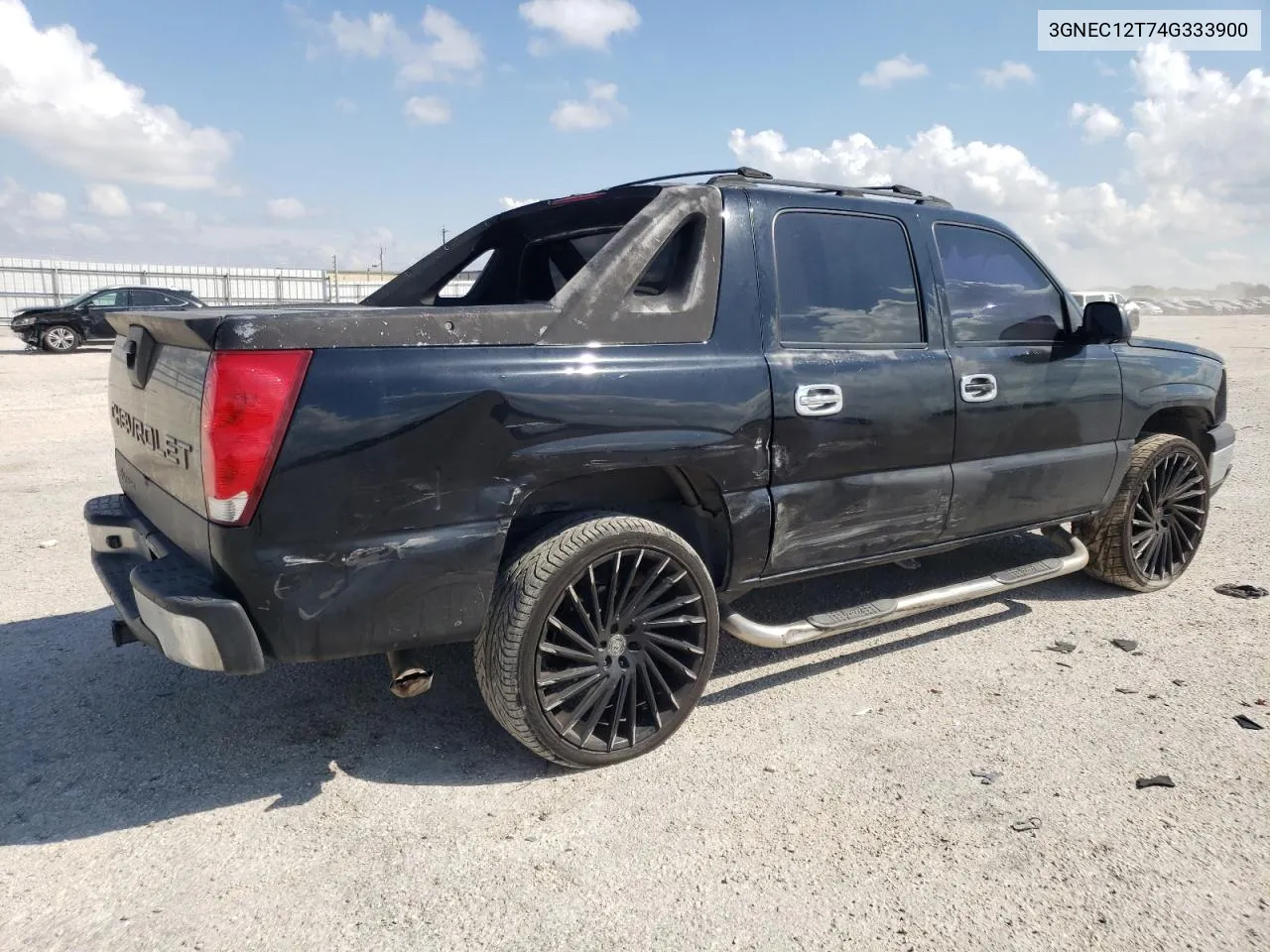 2004 Chevrolet Avalanche C1500 VIN: 3GNEC12T74G333900 Lot: 72347284