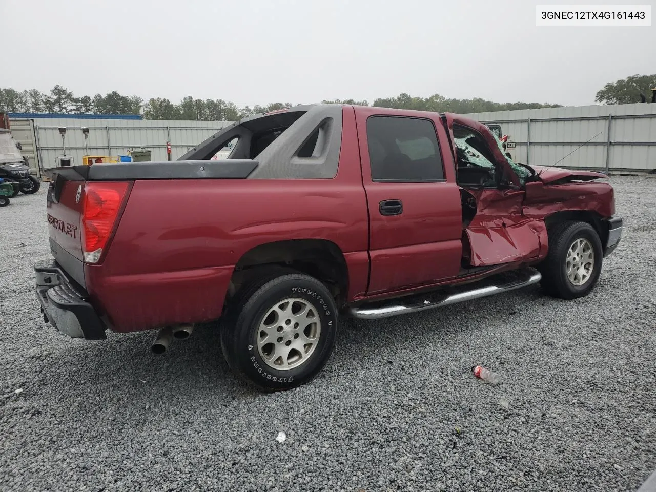 2004 Chevrolet Avalanche C1500 VIN: 3GNEC12TX4G161443 Lot: 72816494