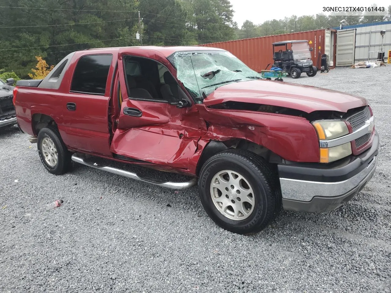 2004 Chevrolet Avalanche C1500 VIN: 3GNEC12TX4G161443 Lot: 72816494