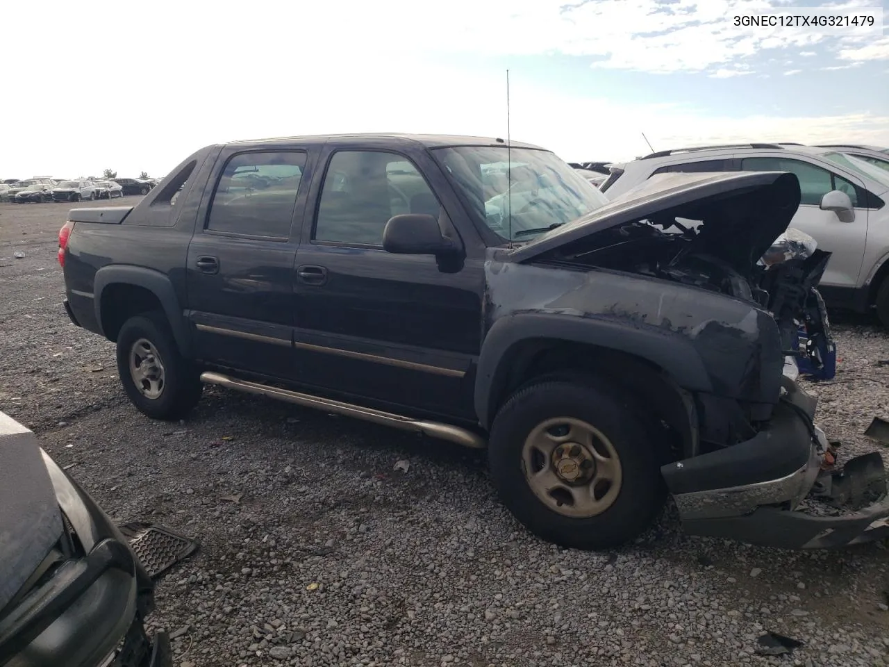 2004 Chevrolet Avalanche C1500 VIN: 3GNEC12TX4G321479 Lot: 73384064