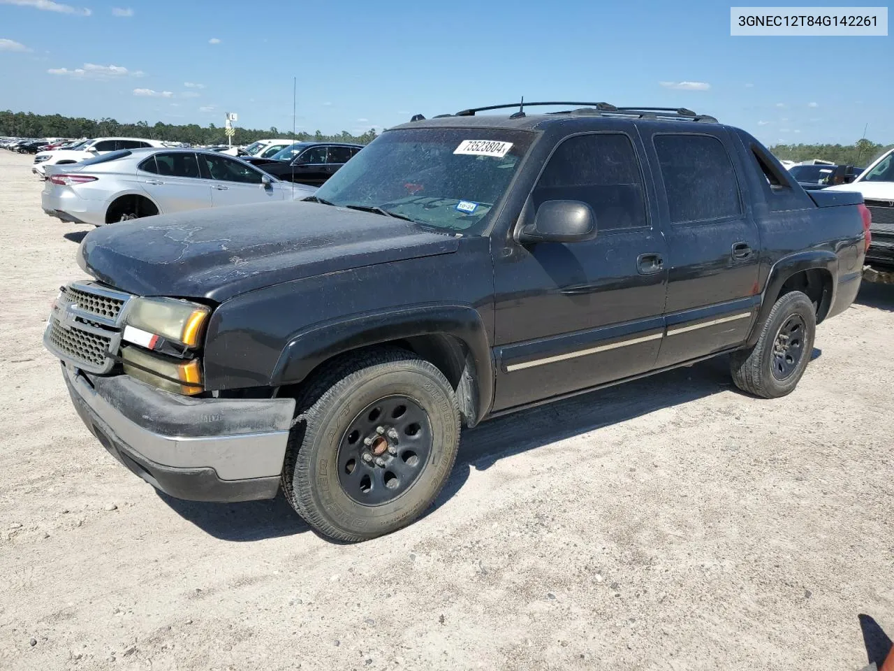 2004 Chevrolet Avalanche C1500 VIN: 3GNEC12T84G142261 Lot: 73523804