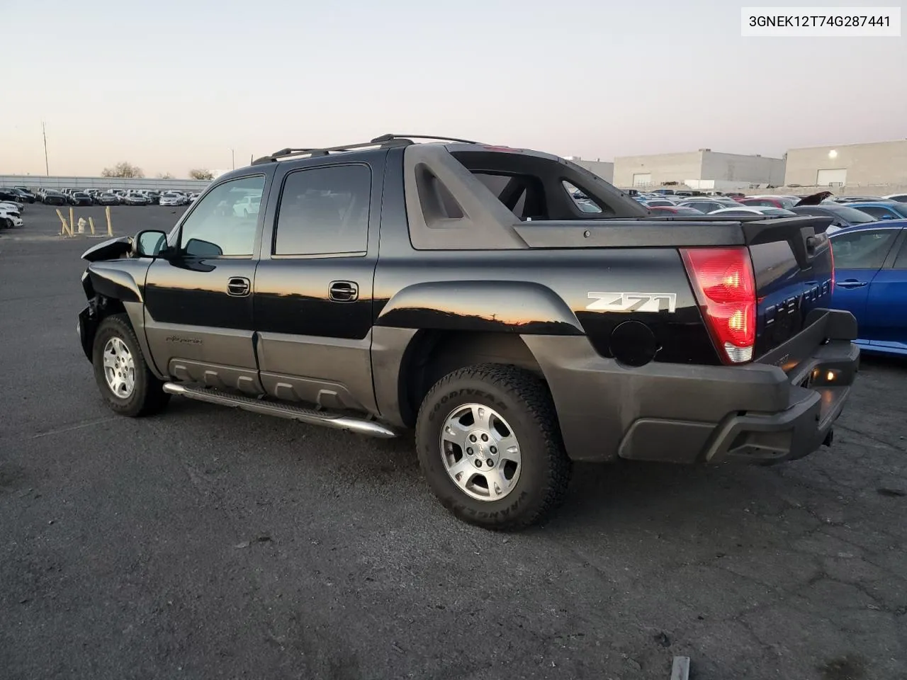 2004 Chevrolet Avalanche K1500 VIN: 3GNEK12T74G287441 Lot: 74966144