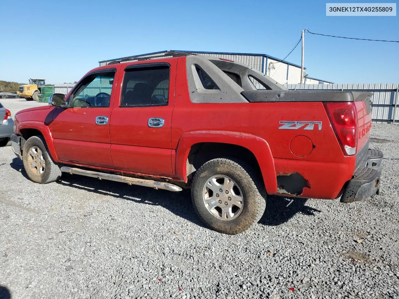 2004 Chevrolet Avalanche K1500 VIN: 3GNEK12TX4G255809 Lot: 75131394