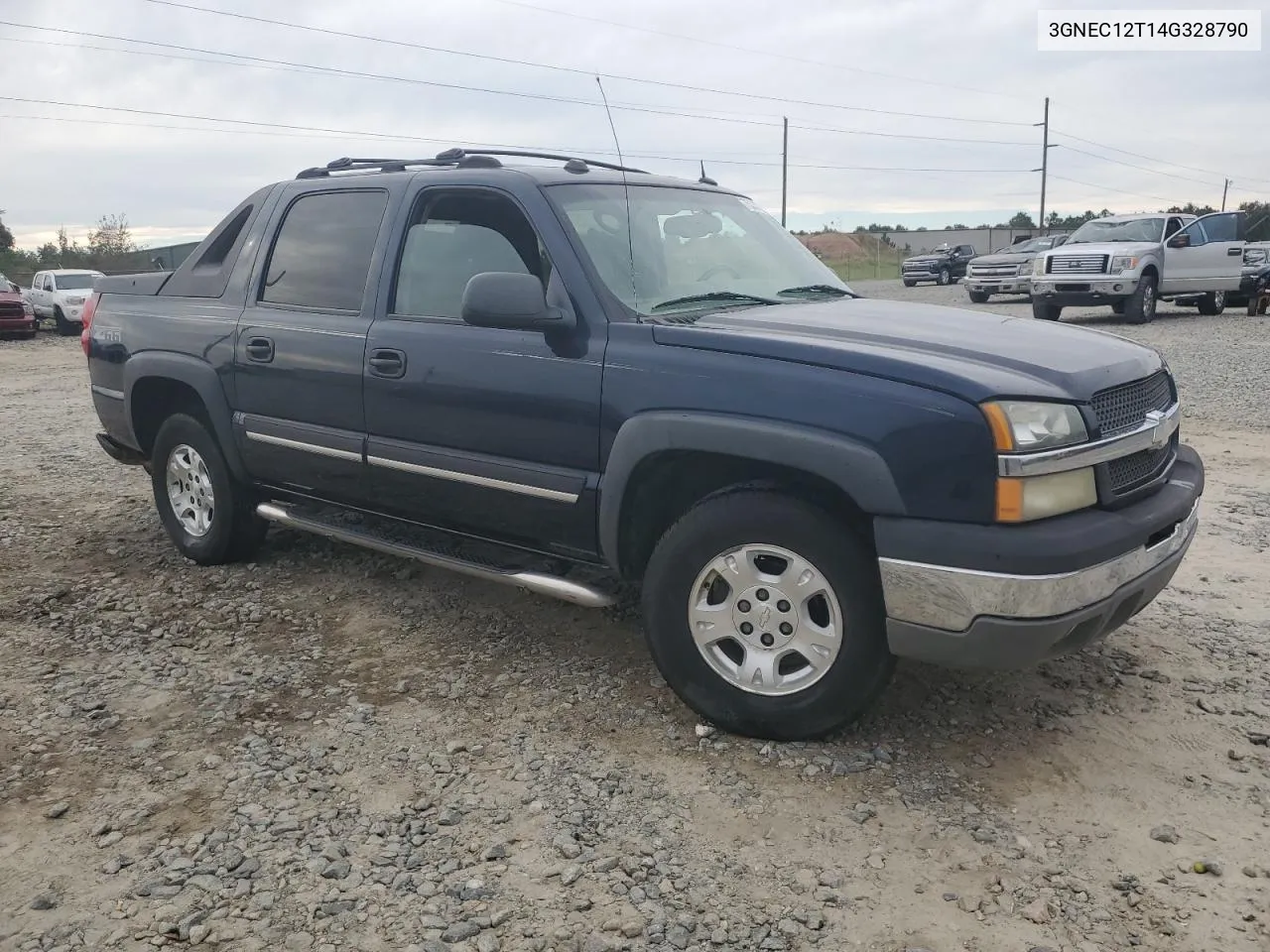 2004 Chevrolet Avalanche C1500 VIN: 3GNEC12T14G328790 Lot: 75331264