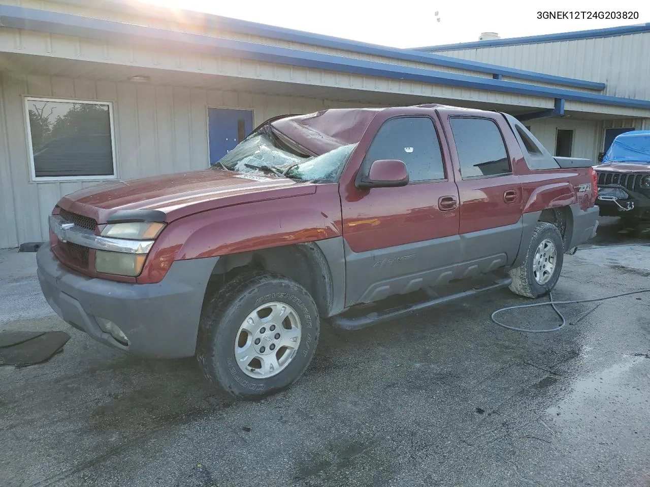 2004 Chevrolet Avalanche K1500 VIN: 3GNEK12T24G203820 Lot: 76016844