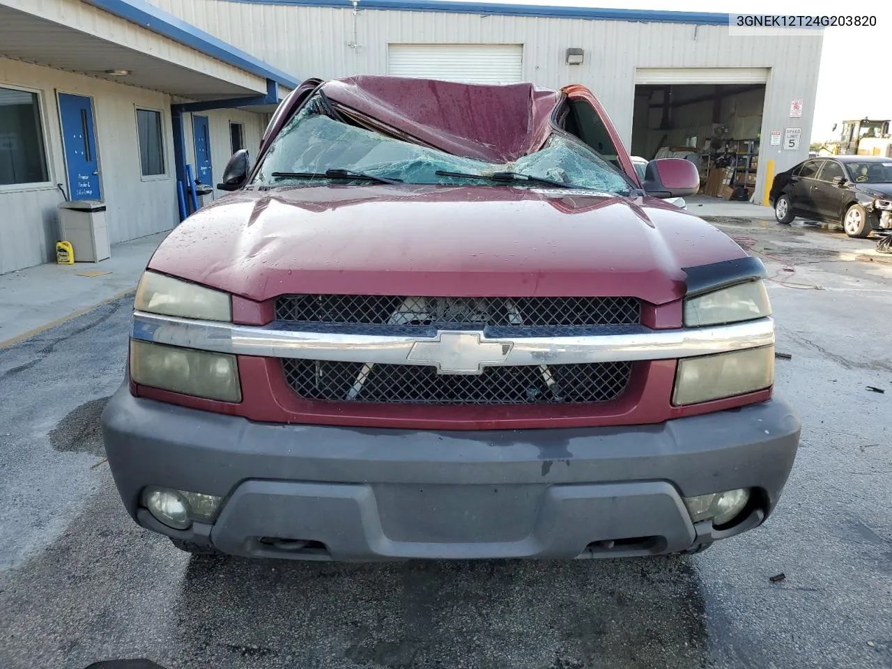 2004 Chevrolet Avalanche K1500 VIN: 3GNEK12T24G203820 Lot: 76016844