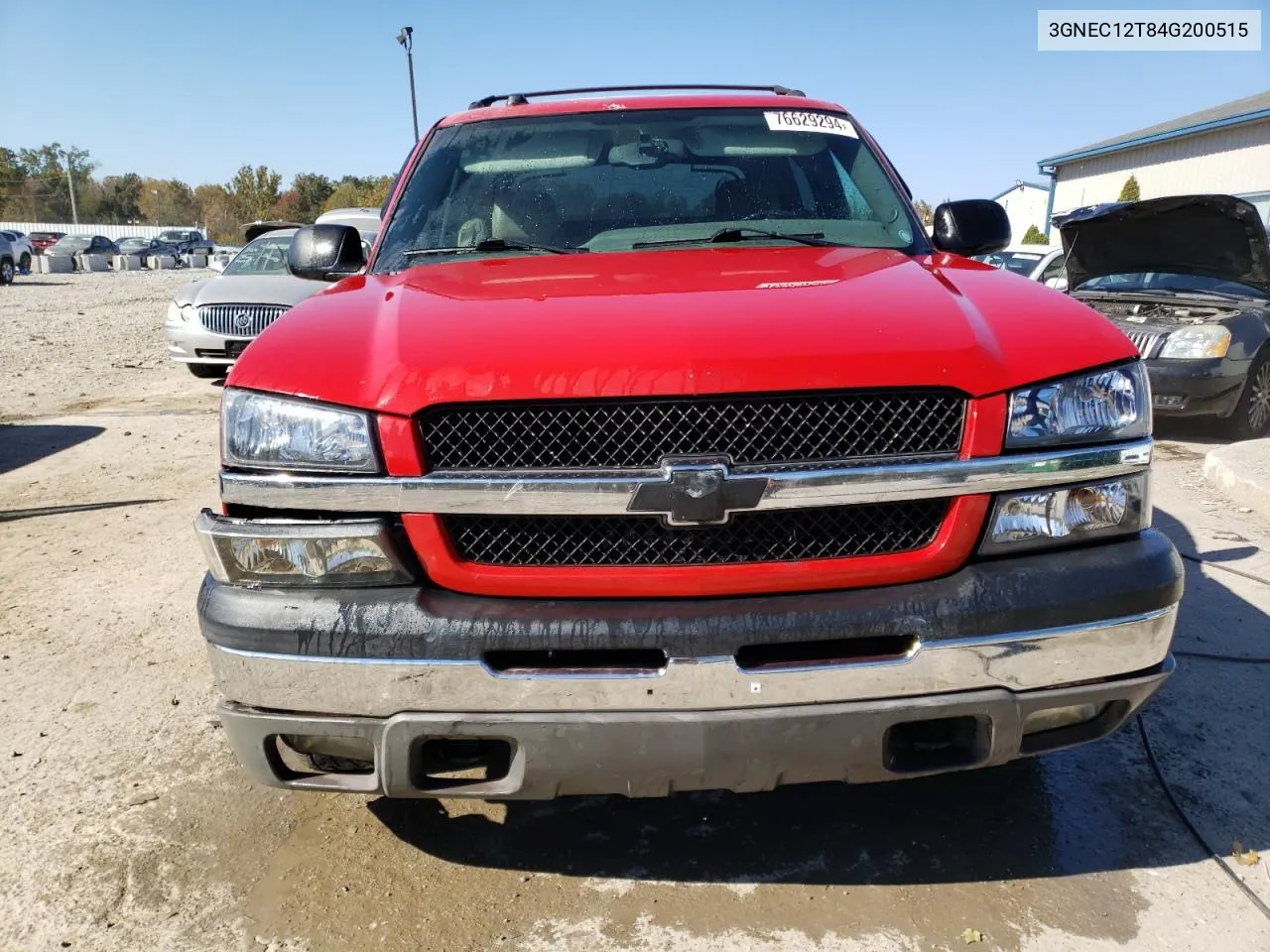 2004 Chevrolet Avalanche C1500 VIN: 3GNEC12T84G200515 Lot: 76629294