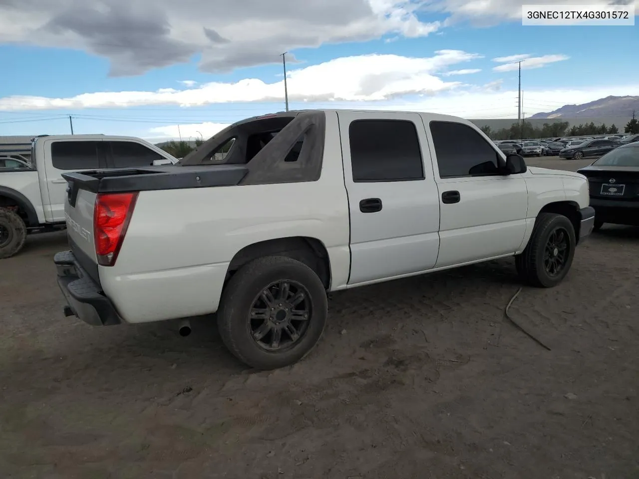 2004 Chevrolet Avalanche C1500 VIN: 3GNEC12TX4G301572 Lot: 76958024