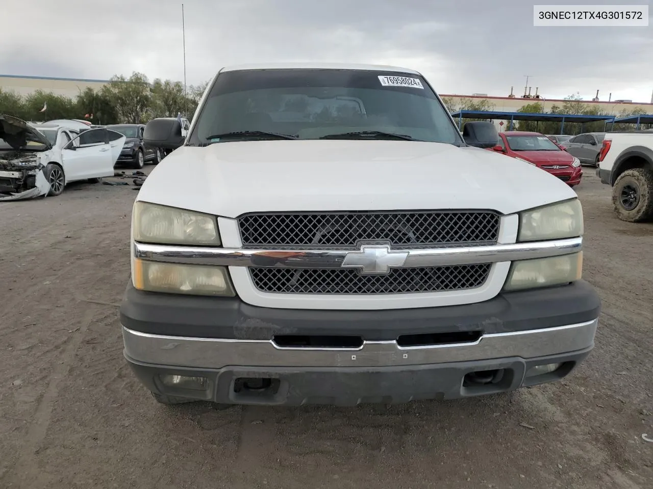 2004 Chevrolet Avalanche C1500 VIN: 3GNEC12TX4G301572 Lot: 76958024