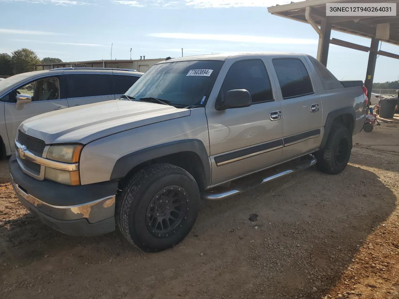 2004 Chevrolet Avalanche C1500 VIN: 3GNEC12T94G264031 Lot: 77603894