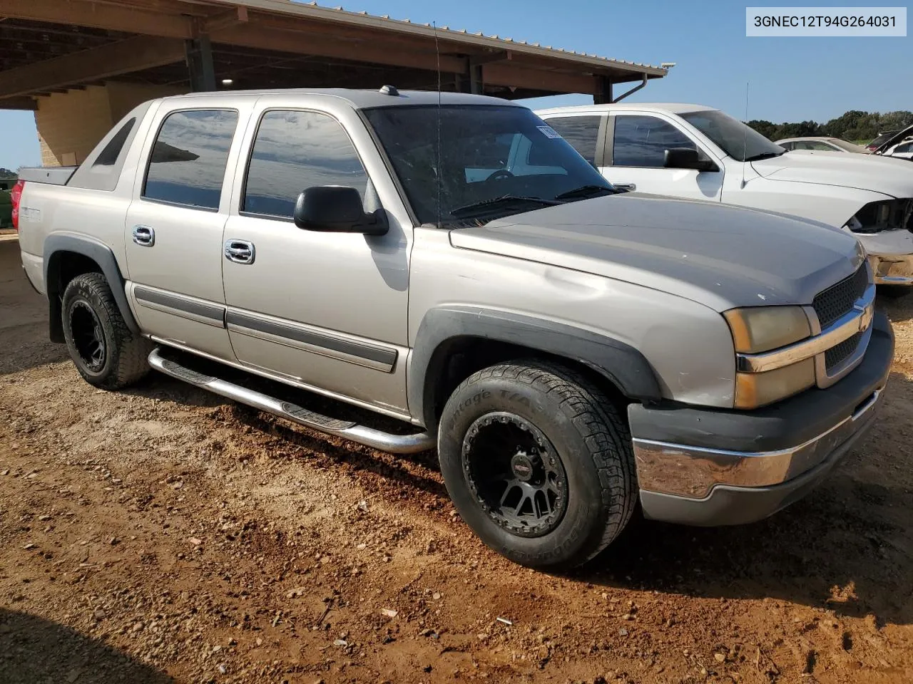 2004 Chevrolet Avalanche C1500 VIN: 3GNEC12T94G264031 Lot: 77603894