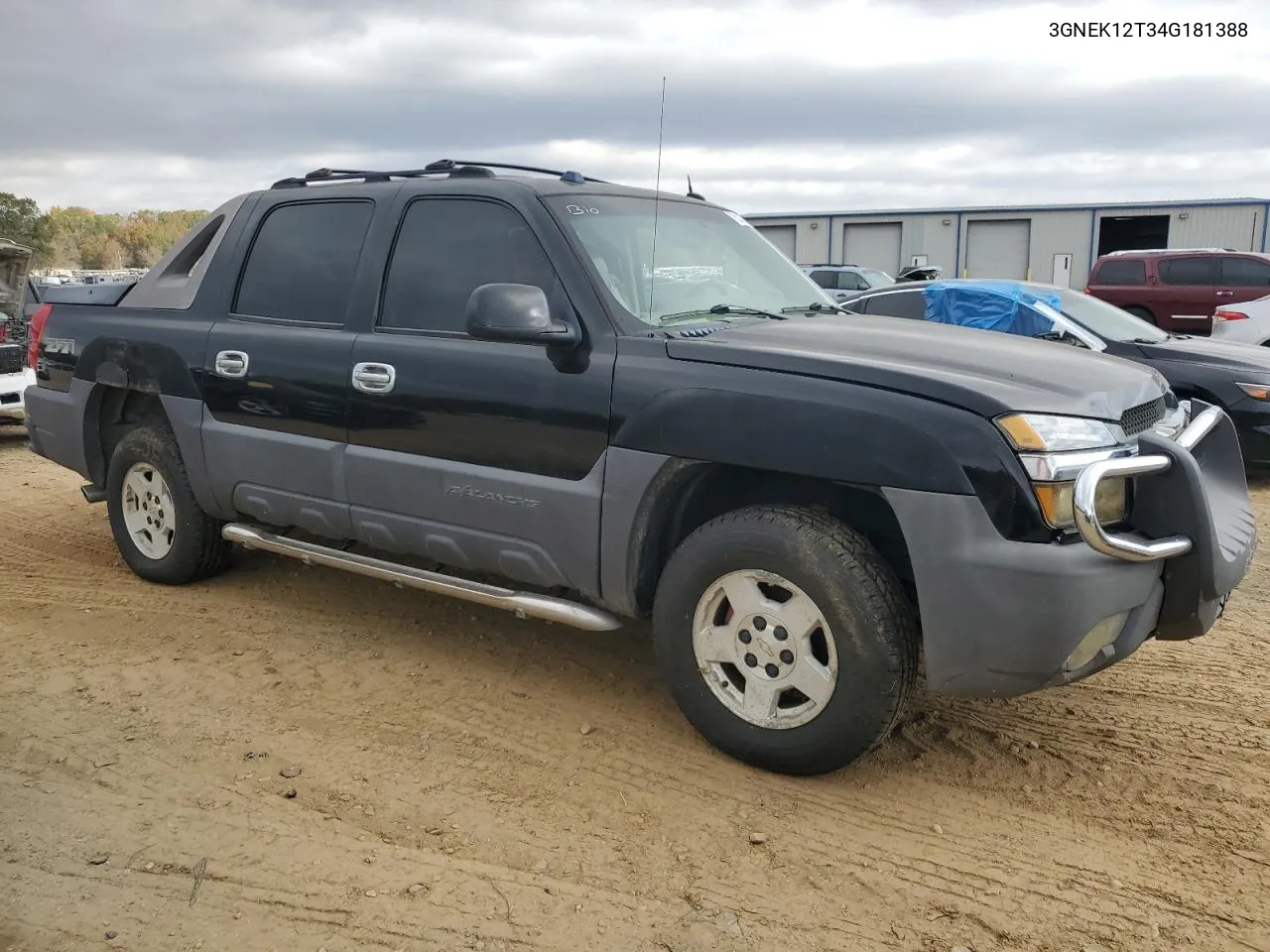 2004 Chevrolet Avalanche K1500 VIN: 3GNEK12T34G181388 Lot: 78242364