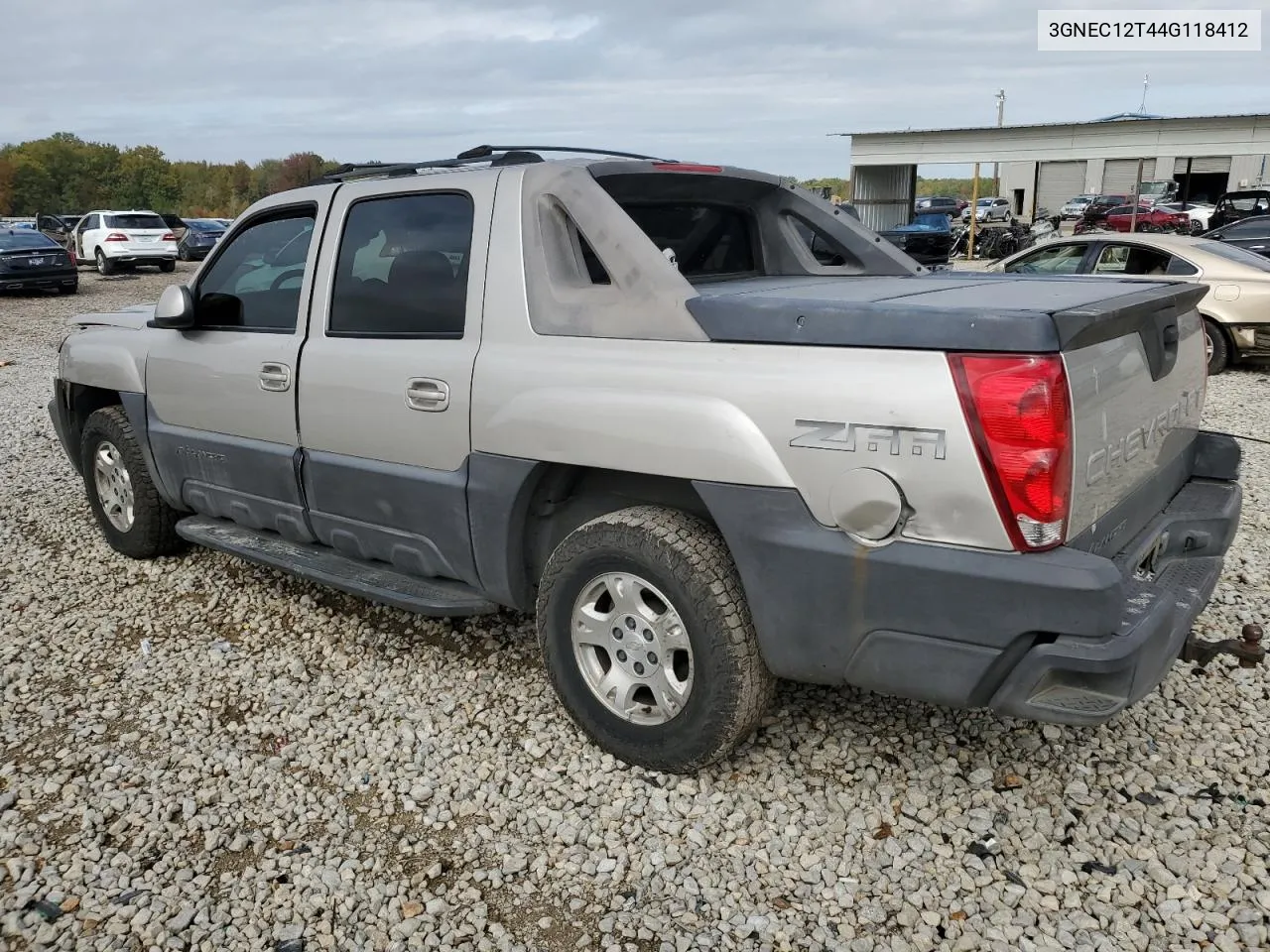 2004 Chevrolet Avalanche C1500 VIN: 3GNEC12T44G118412 Lot: 78592904