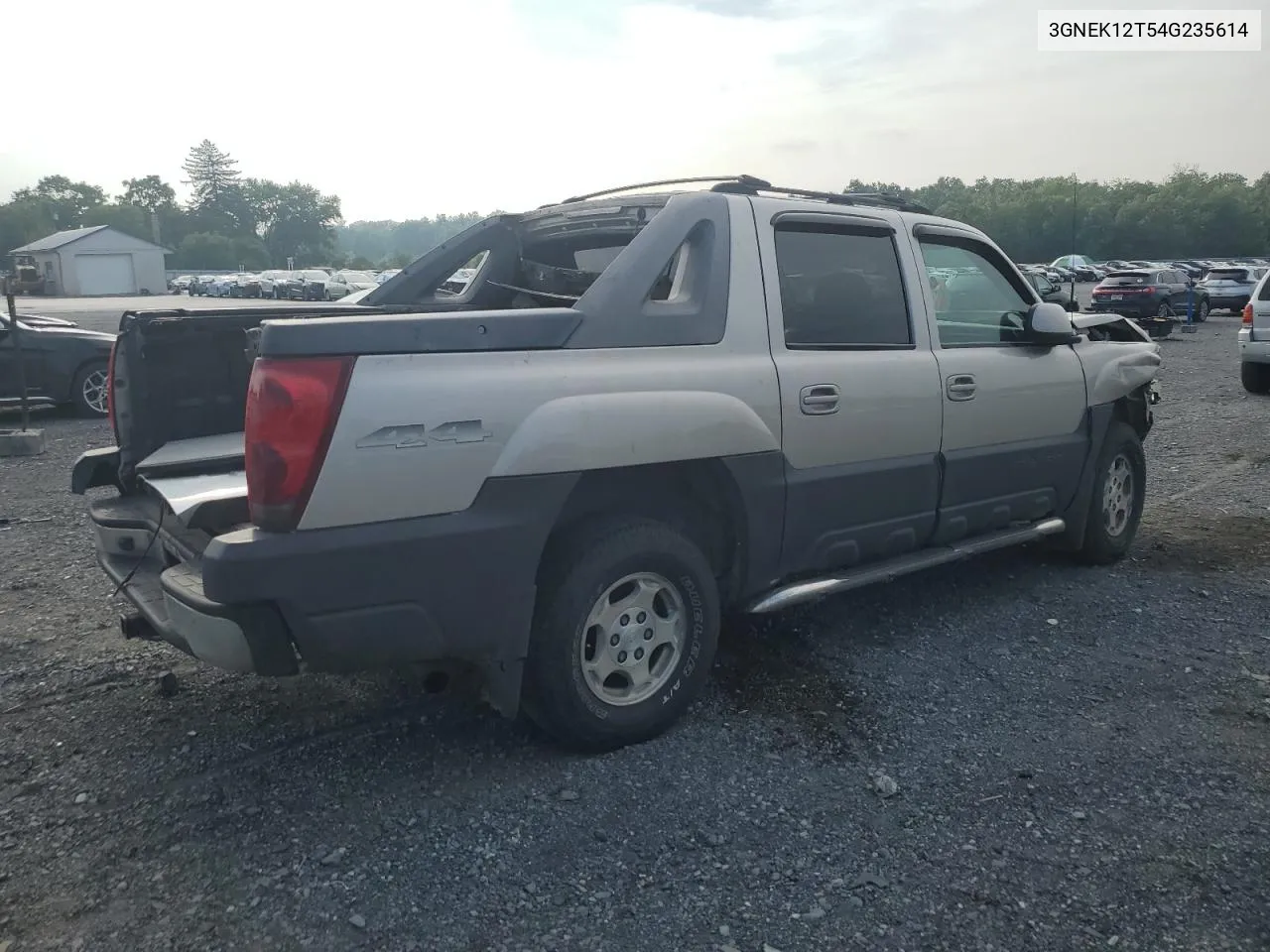 2004 Chevrolet Avalanche K1500 VIN: 3GNEK12T54G235614 Lot: 78718624