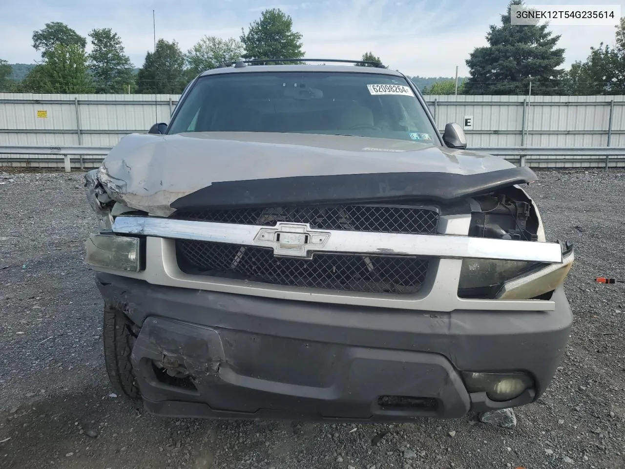 2004 Chevrolet Avalanche K1500 VIN: 3GNEK12T54G235614 Lot: 78718624