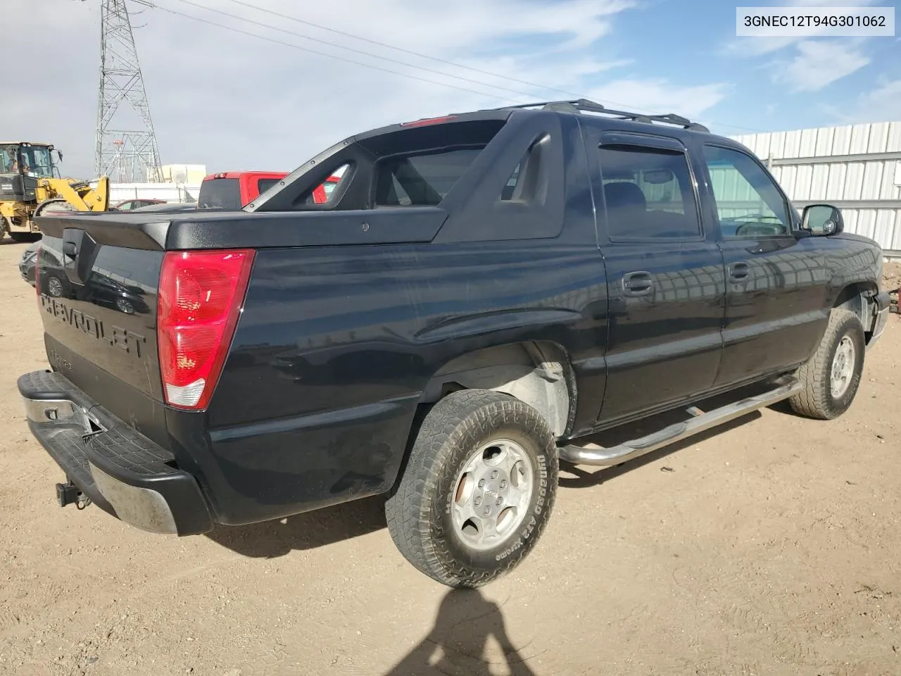 2004 Chevrolet Avalanche C1500 VIN: 3GNEC12T94G301062 Lot: 78927084