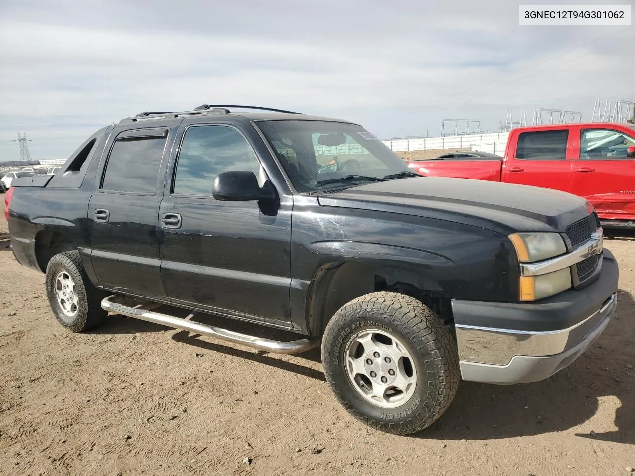 2004 Chevrolet Avalanche C1500 VIN: 3GNEC12T94G301062 Lot: 78927084