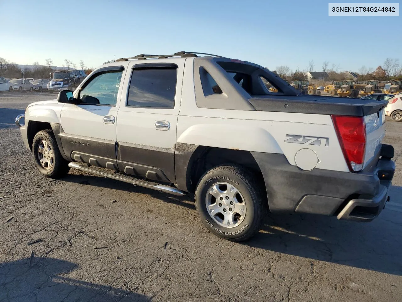 2004 Chevrolet Avalanche K1500 VIN: 3GNEK12T84G244842 Lot: 79139874