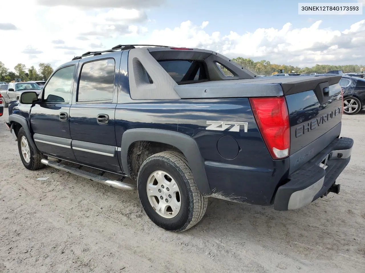 2004 Chevrolet Avalanche K1500 VIN: 3GNEK12T84G173593 Lot: 79783104