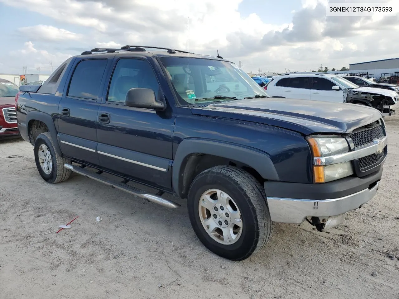 2004 Chevrolet Avalanche K1500 VIN: 3GNEK12T84G173593 Lot: 79783104