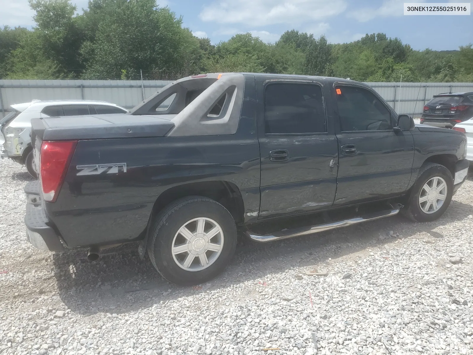 2005 Chevrolet Avalanche K1500 VIN: 3GNEK12Z55G251916 Lot: 65671674