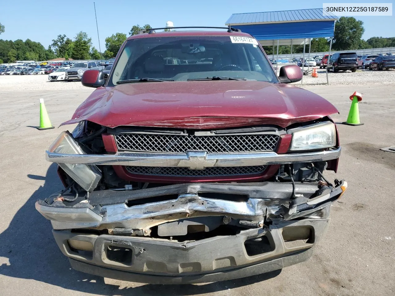 2005 Chevrolet Avalanche K1500 VIN: 3GNEK12Z25G187589 Lot: 66164124