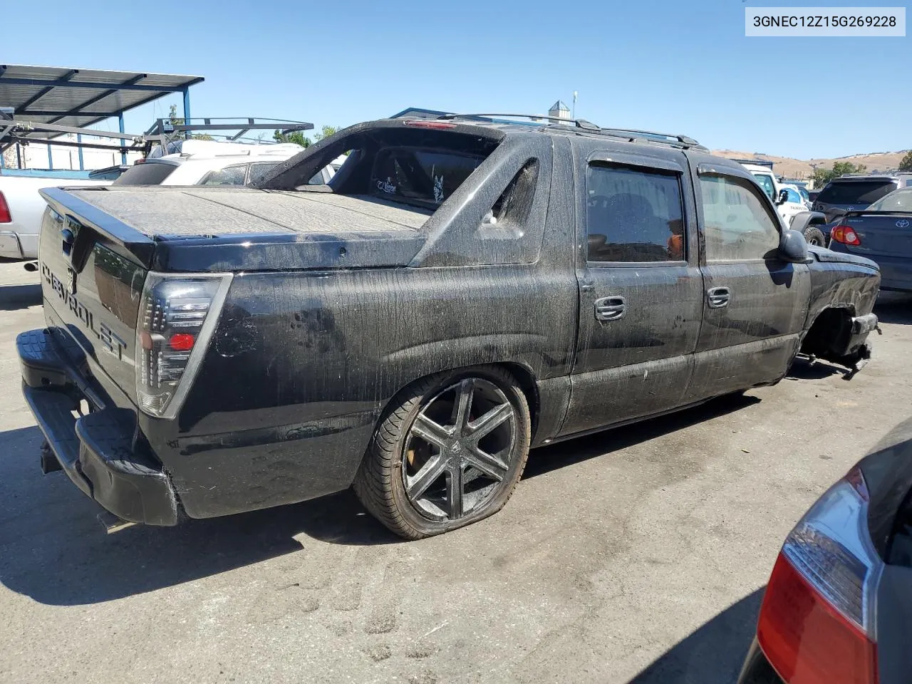 2005 Chevrolet Avalanche C1500 VIN: 3GNEC12Z15G269228 Lot: 67798454