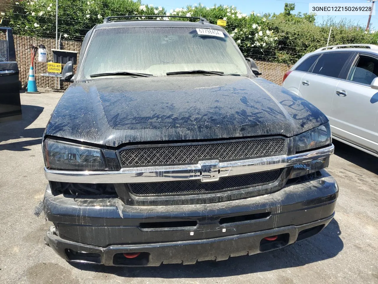 2005 Chevrolet Avalanche C1500 VIN: 3GNEC12Z15G269228 Lot: 67798454